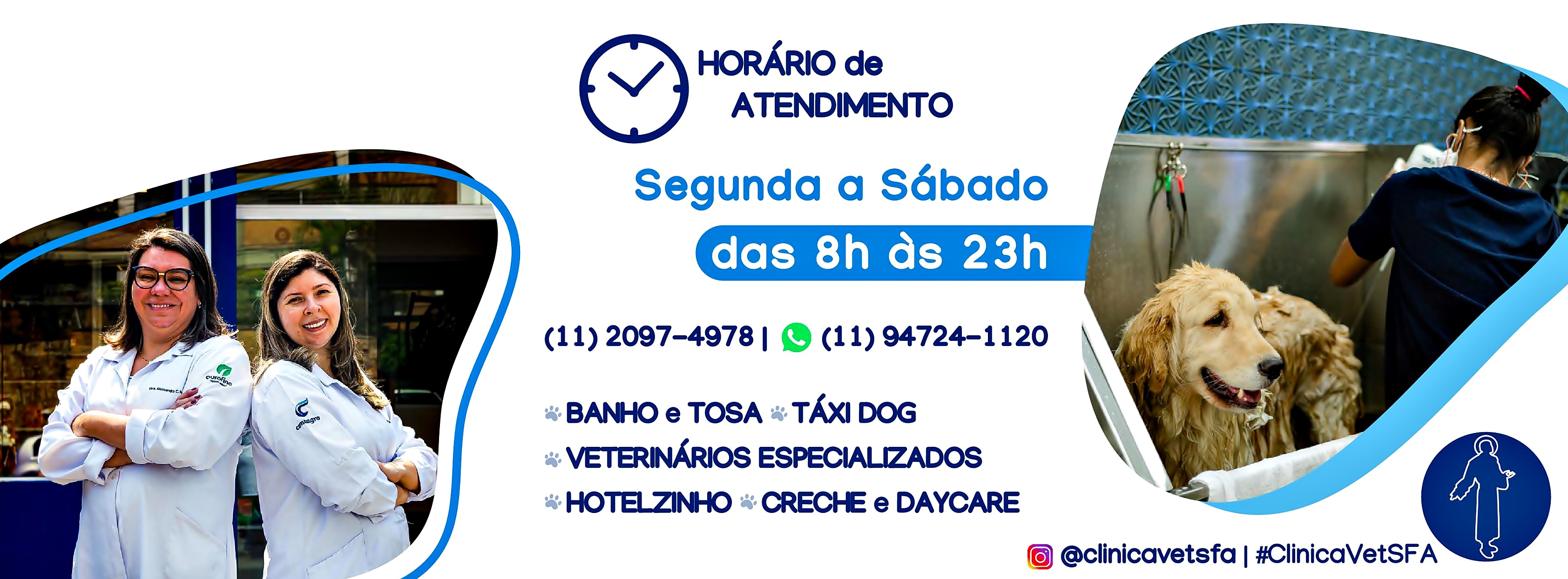 Clínica Veterinária e São Francisco de Assis